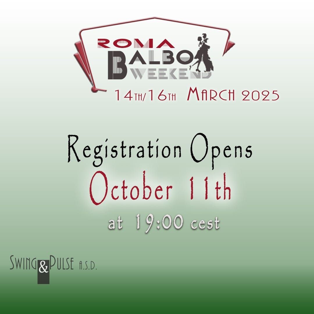 Roma Balboa Weekend 2025