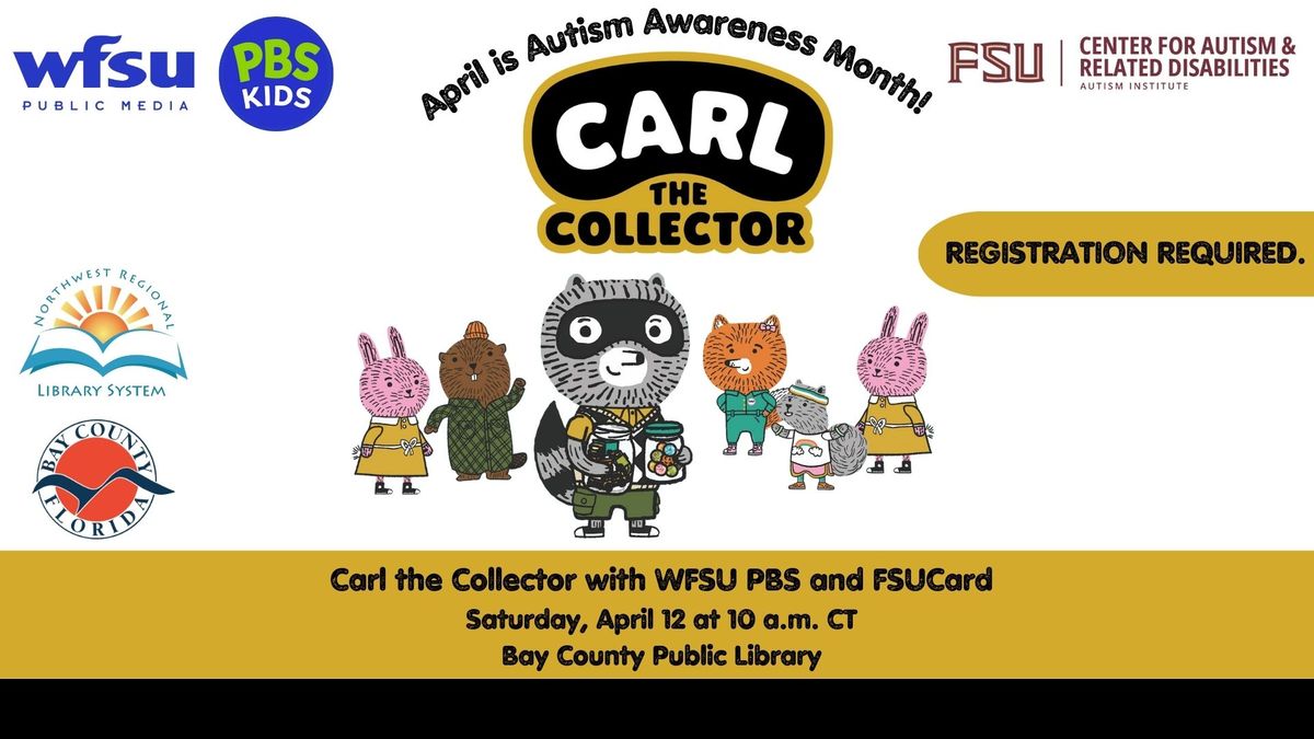 Carl the Collector with WFSU PBS and FSUCard