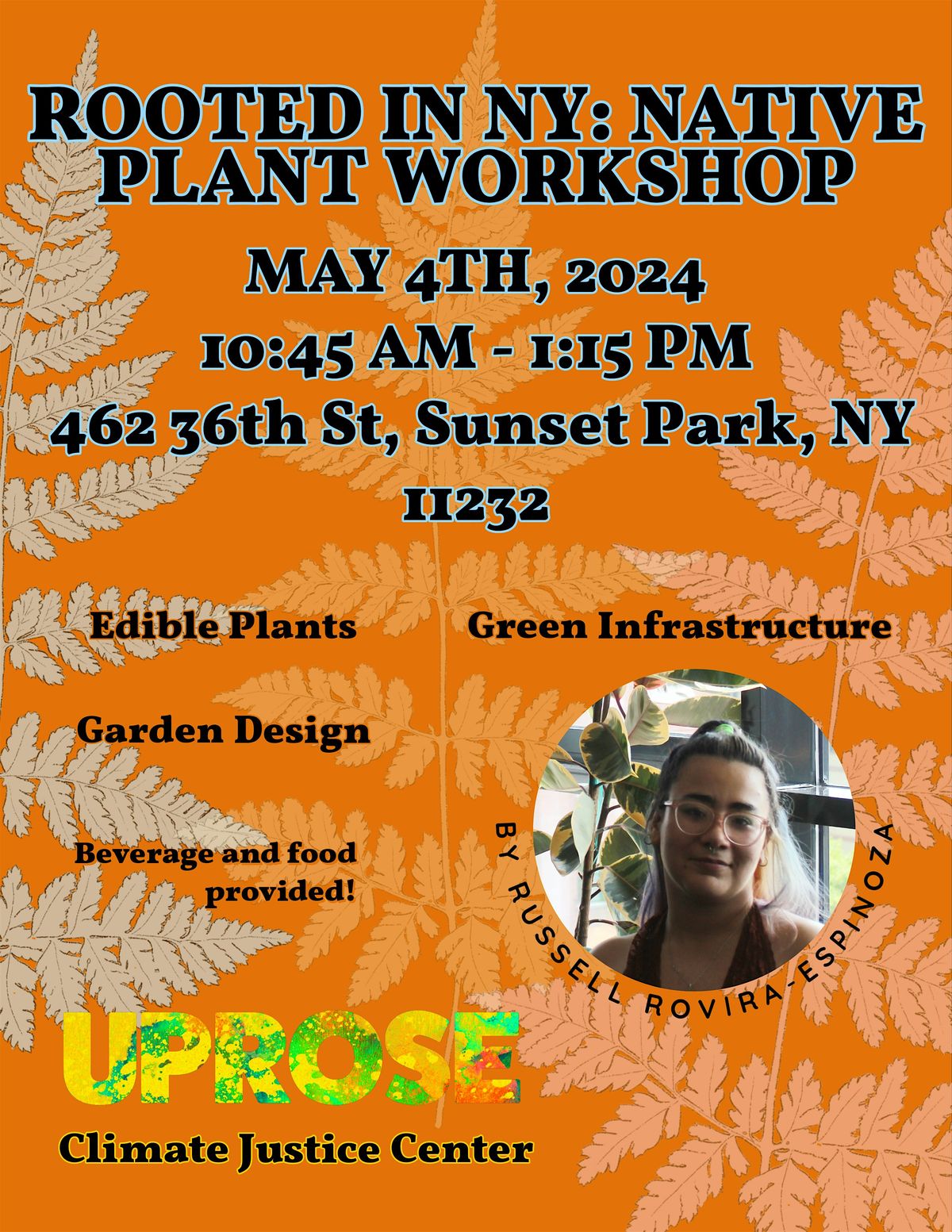 Rooted in New York: Native Plant Workshop by Russell Rovira-Espinoza