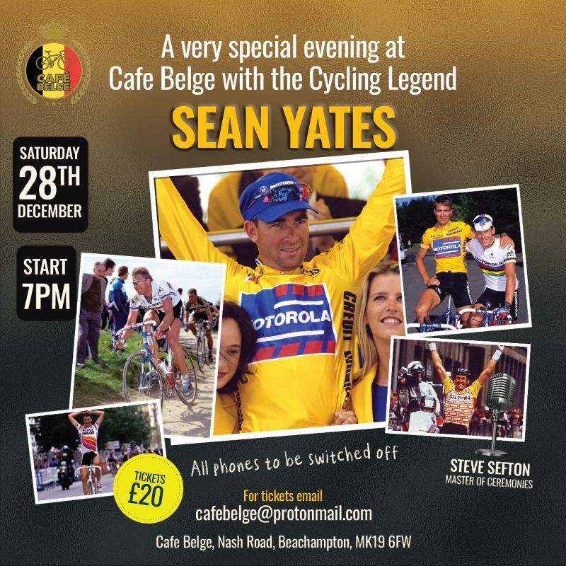 An evening with SEAN YATES