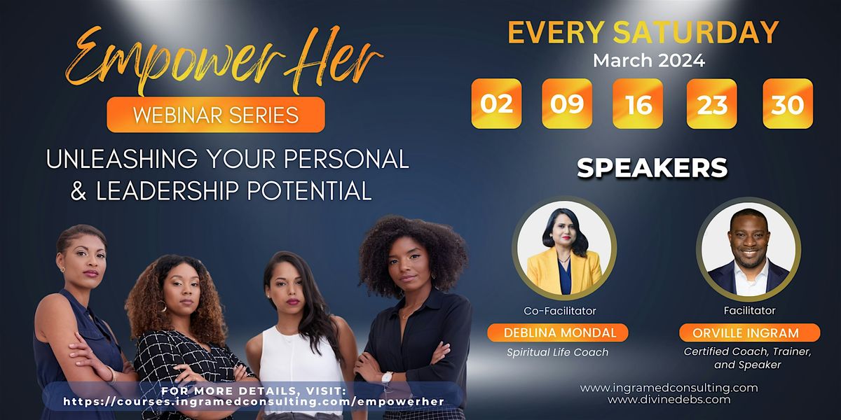[MANCHESTER] EmpowerHER: Unleashing Your Personal & Leadership Potential