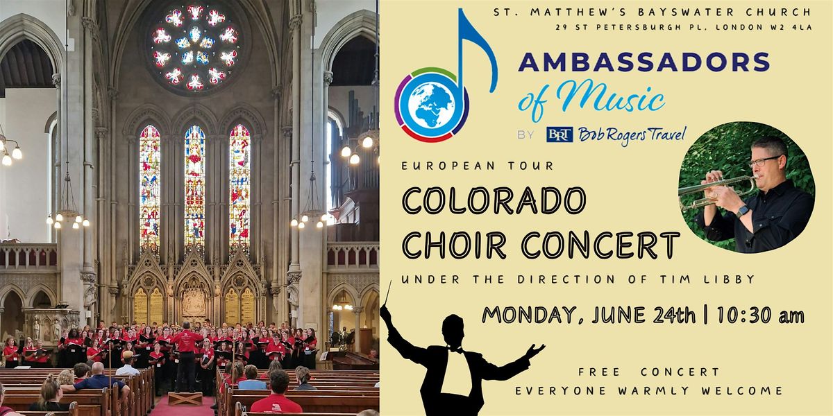 Colorado Ambassadors of Music - Choir concert