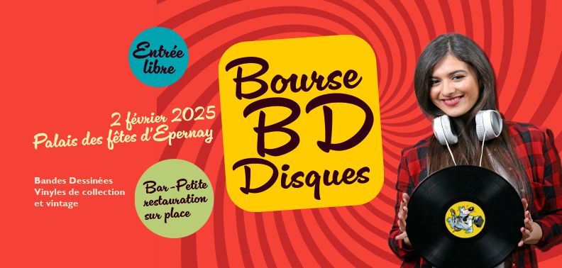 Bourse BD disques et vintage de collection