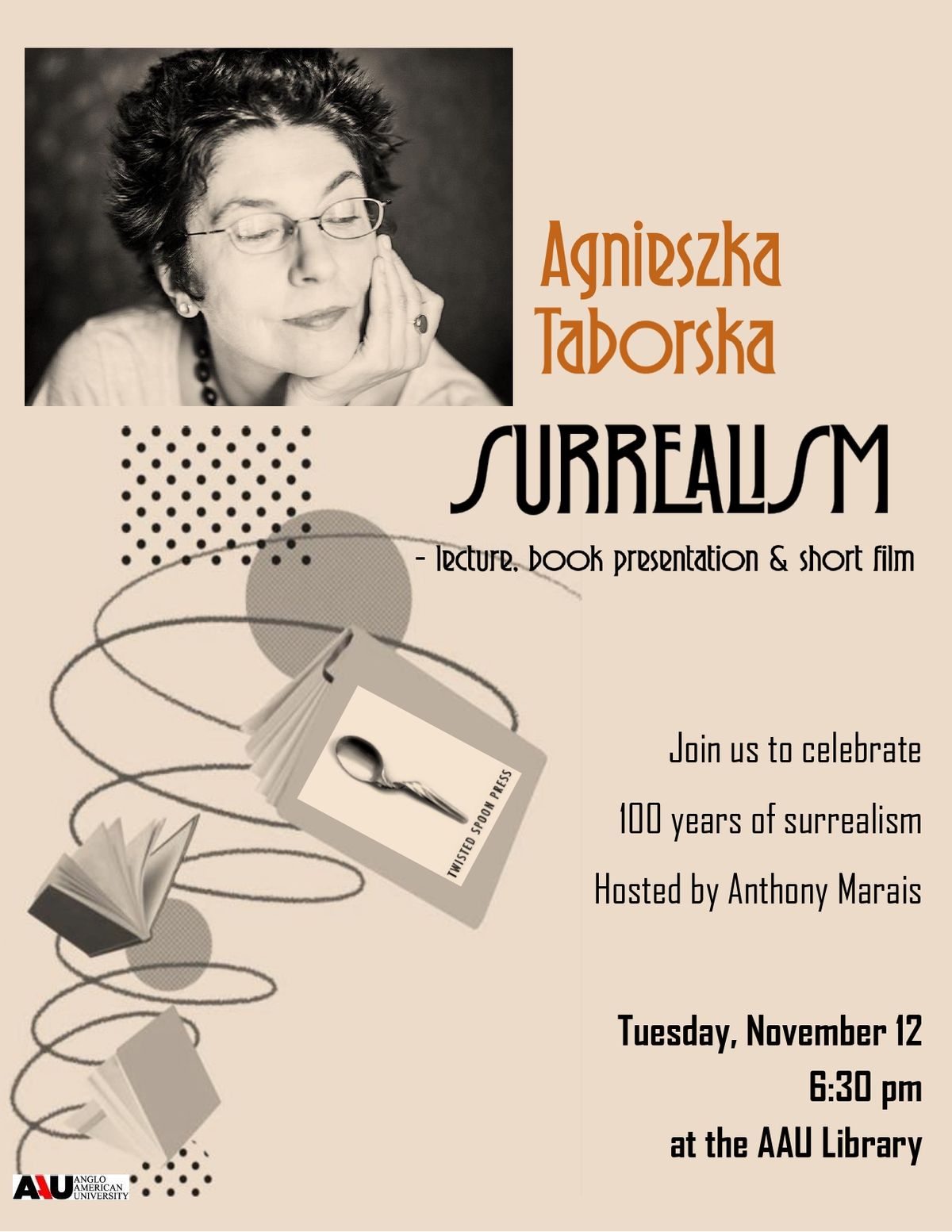  \ud83c\udf19 Agnieszka Taborska \u2013 Surrealism \ud83d\udc41 | lecture, book presentation & short movie