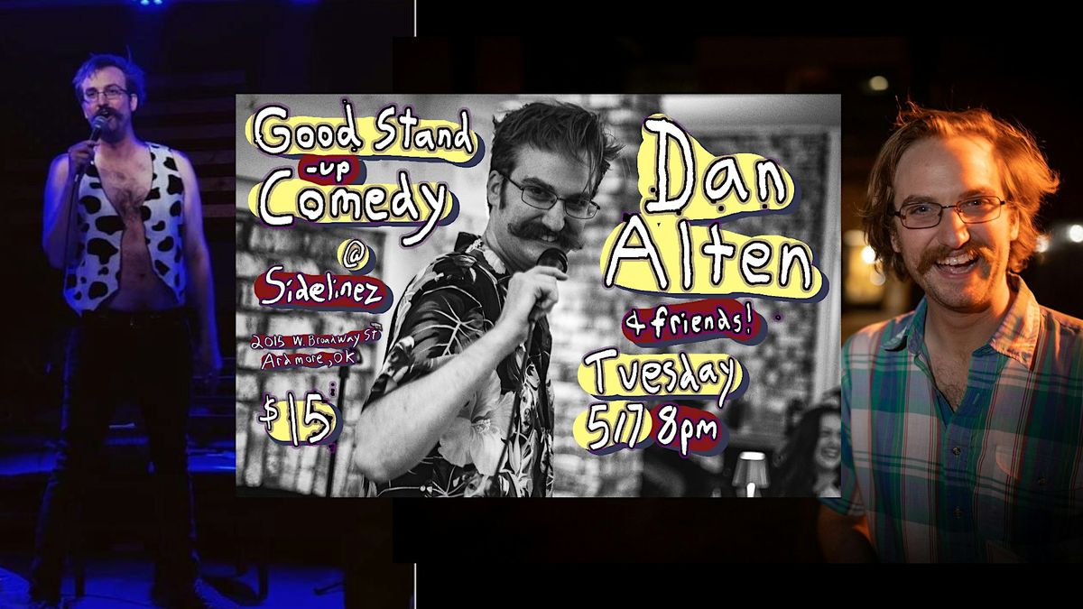 Dan Alten (Good Stand Up Comedy) at Sidelinez