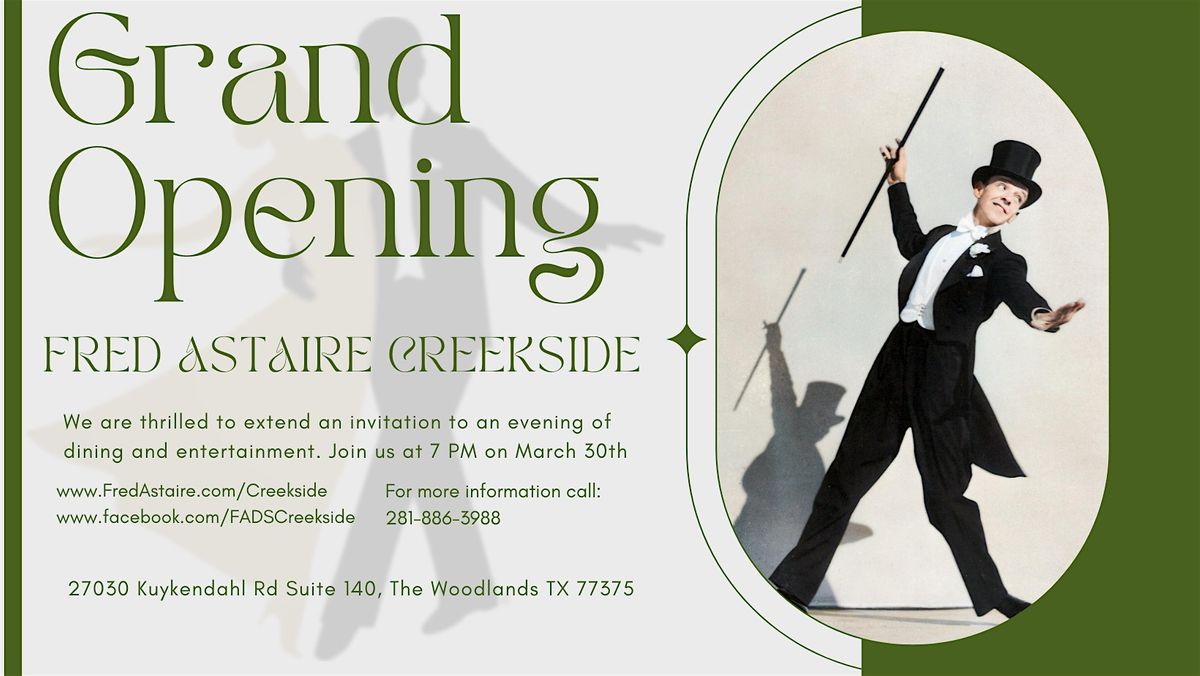 Fred Astaire Creekside Grand Opening