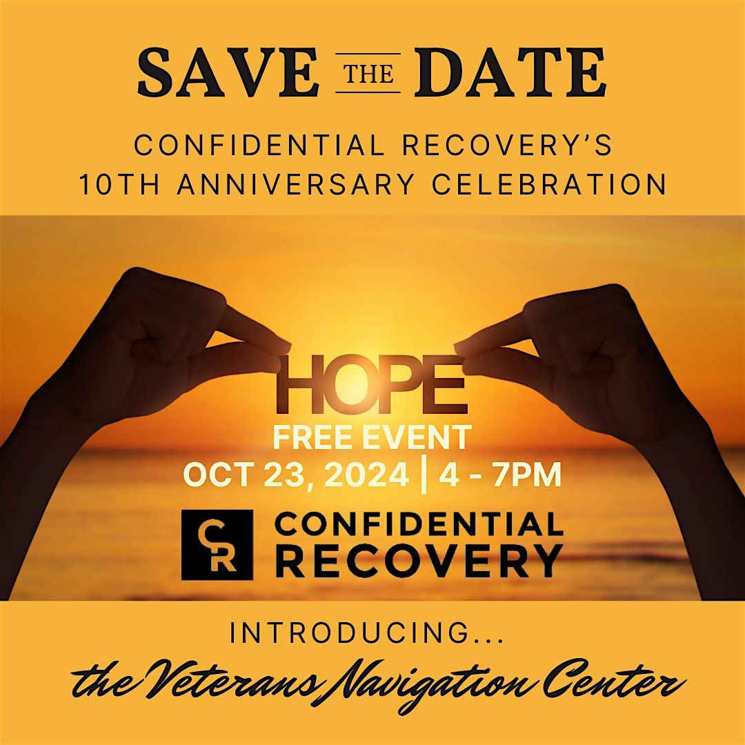 Confidential Recovery's 10th Year Anniversary Celebration