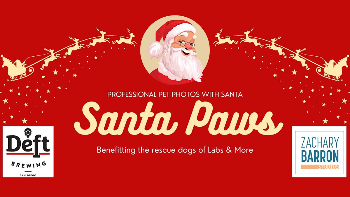 Santa Paws: Pet Photos with Santa