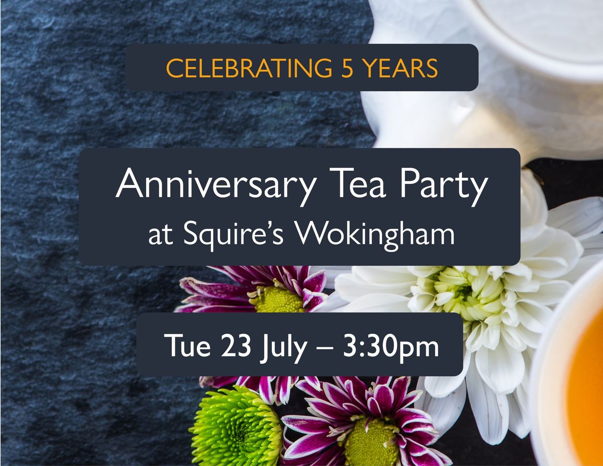 Wokingham Anniversary Tea Party