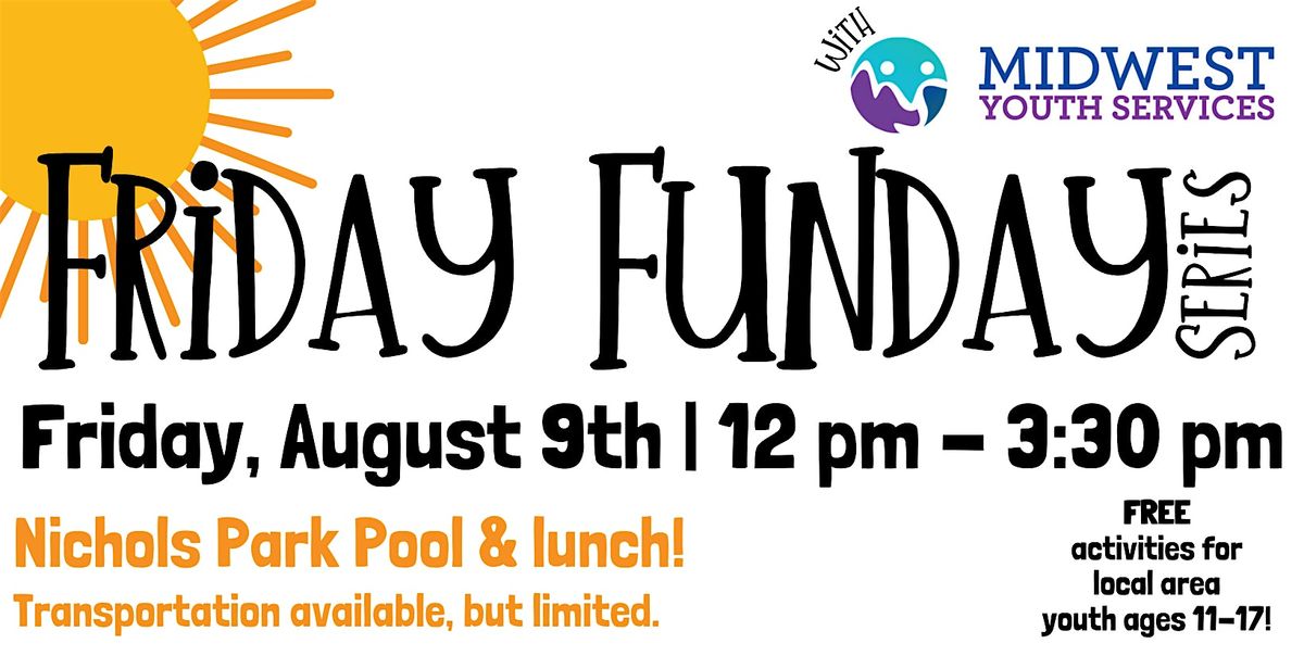 Friday Funday with MYS  - Pool Day!