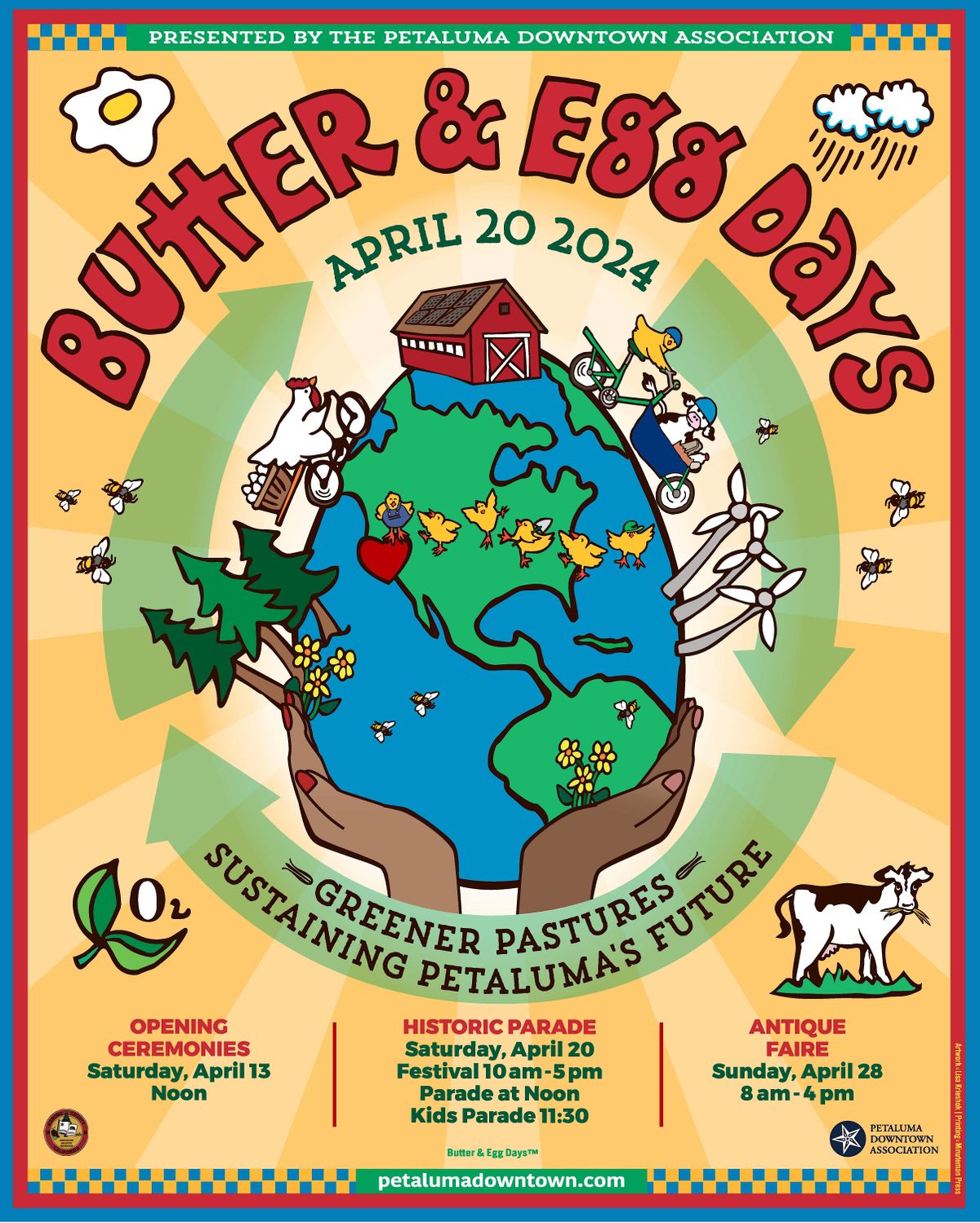 Butter & Egg Days Parade & Festival 2024, Historic Downtown Petaluma