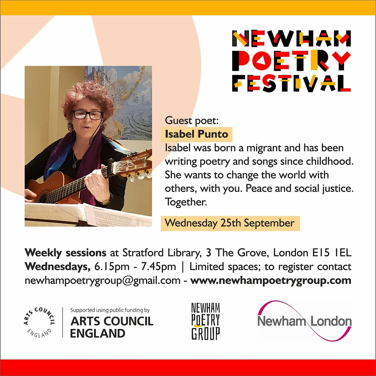 Newham Poetry Festival - Poetry For All