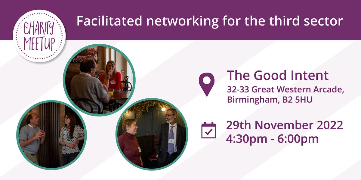 Charity Meetup - Networking in Birmingham