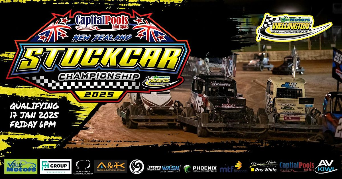 Capital Pools & Spas NZ Stockcar Championship - Qualifying