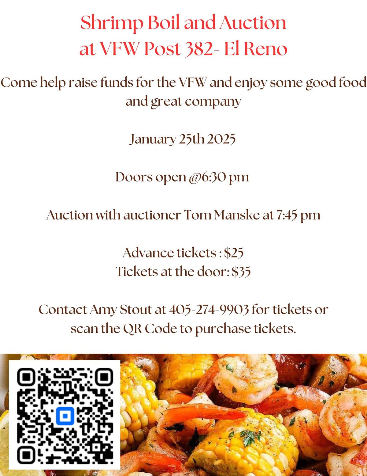 Shrimp Boil and Auction