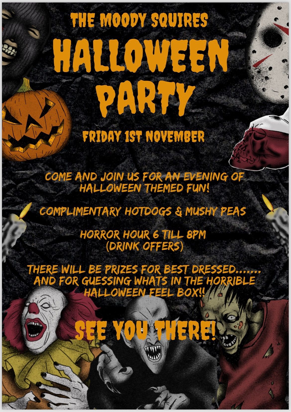 The Moody Squires Halloween Party \ud83c\udf83\ud83d\udc7b