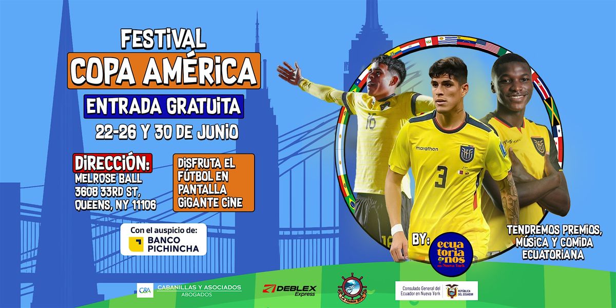 Festival Copa America Banco Pichincha