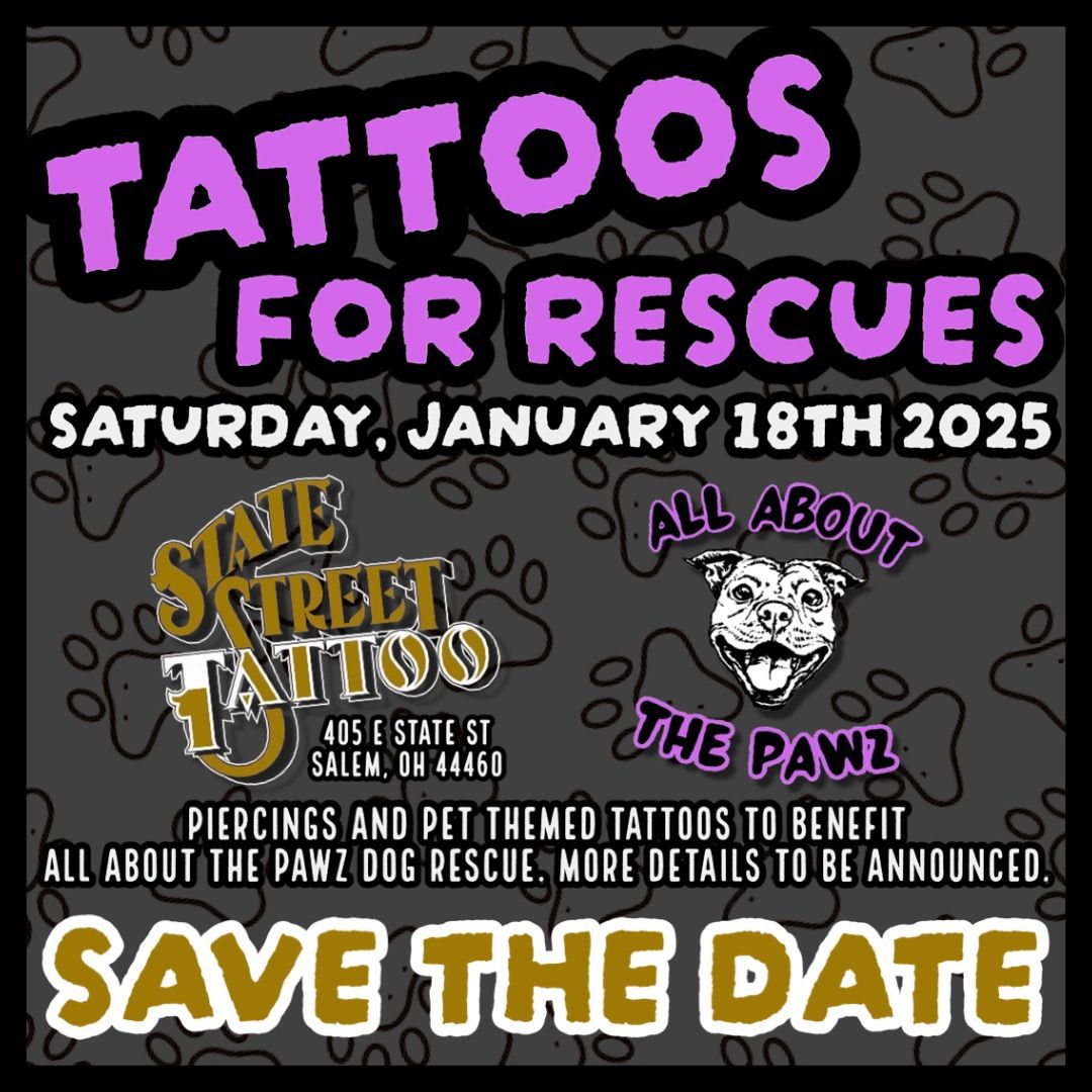 Tattoos for Rescues 2025