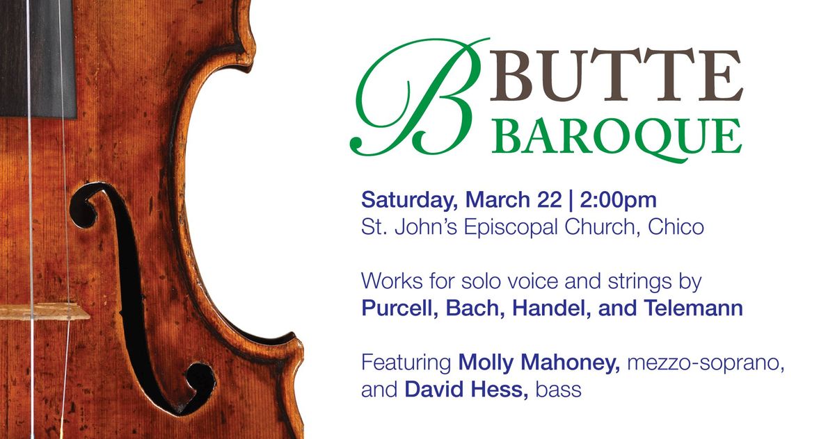 Butte Baroque's Spring Concert