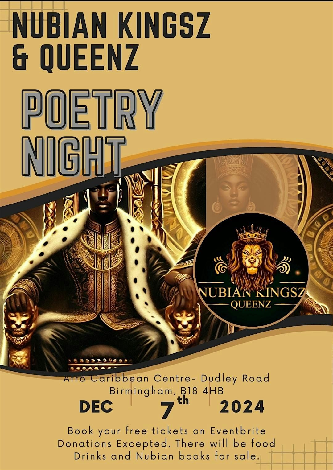 Nubian Kingsz & Queenz Poetry Night