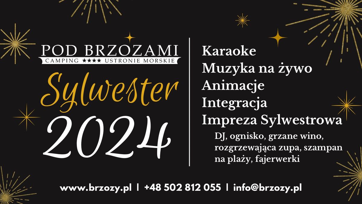 Sylwester 2024\/25 na Campingu Pod Brzozami \ud83c\udf7e\ud83e\udd73