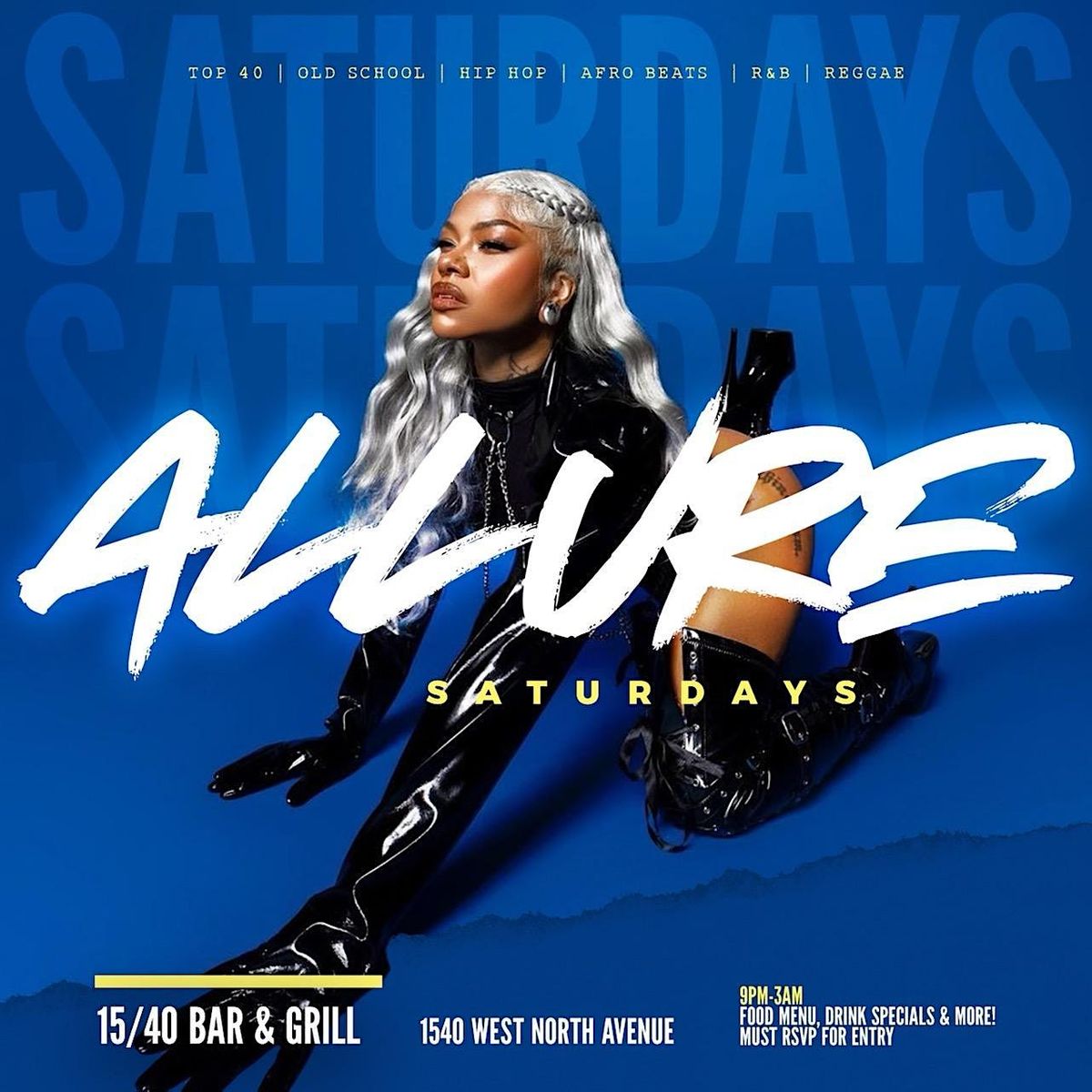 ALLURE SATURDAYS (NO COVER)