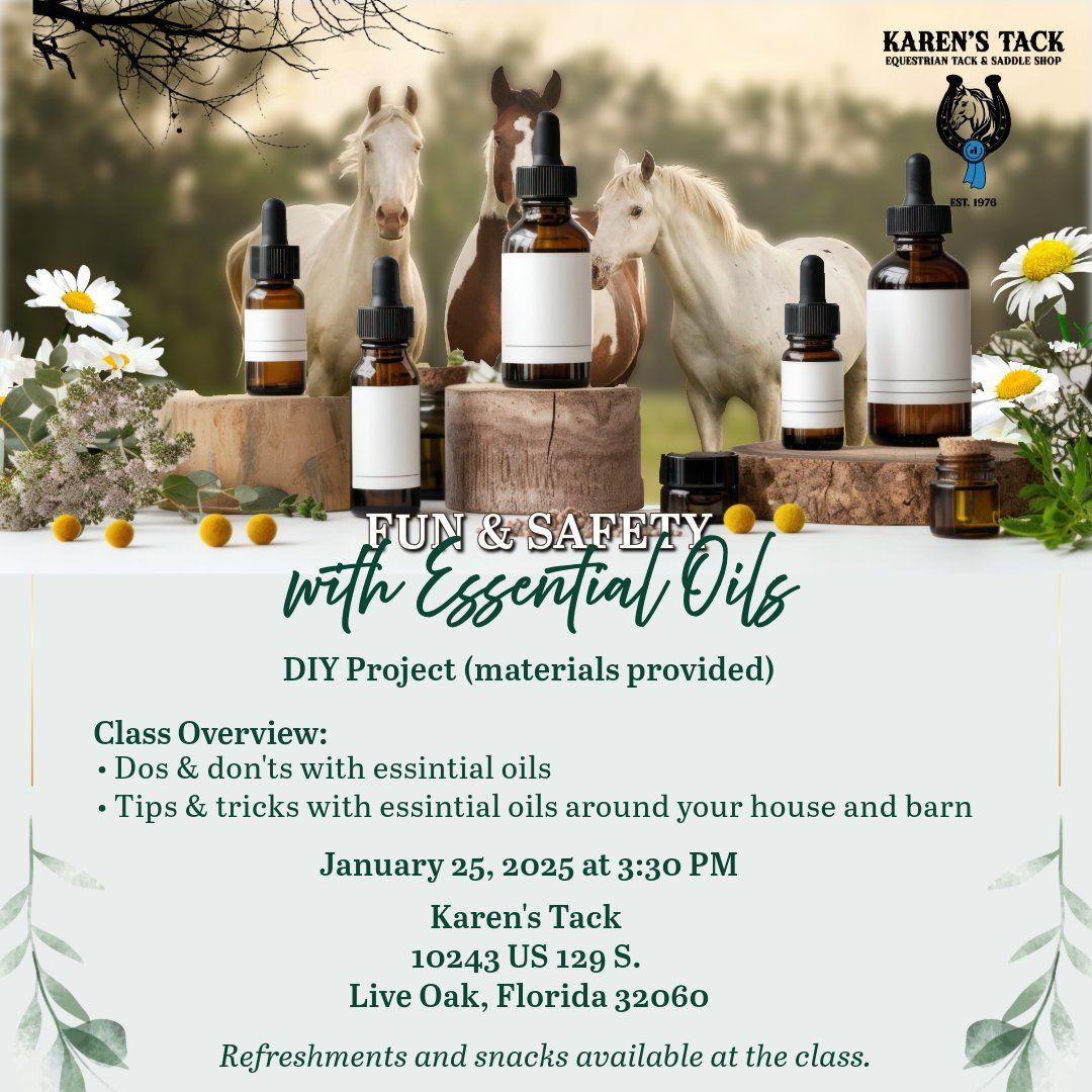 Essential Oils Class