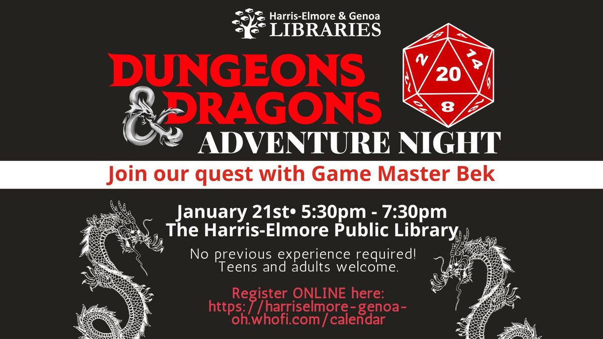 D&D Adventure Night