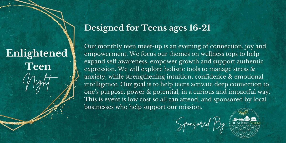 Enlightened Teen Night: The Intuition Experience