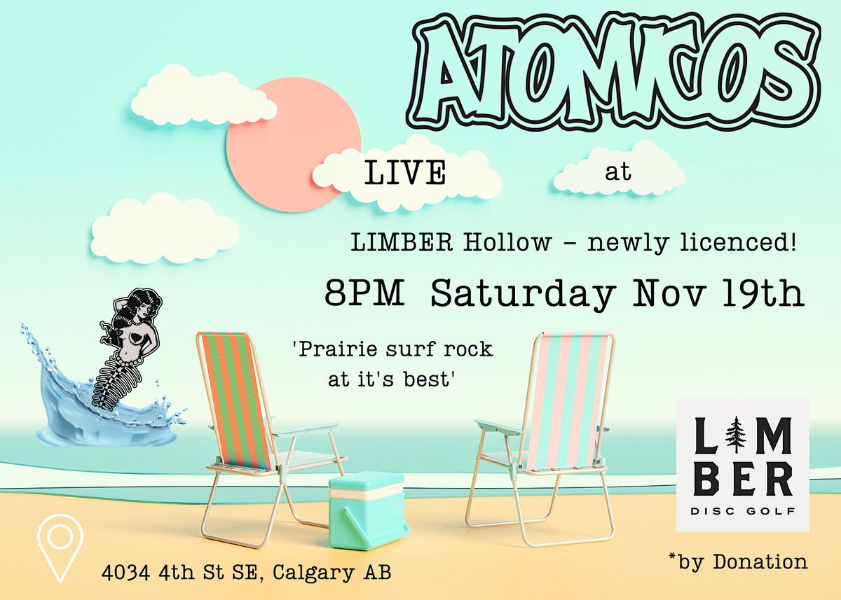 Atomicos Live at Limber Hollow, Limber Disc Golf, Calgary, 19 November 2022
