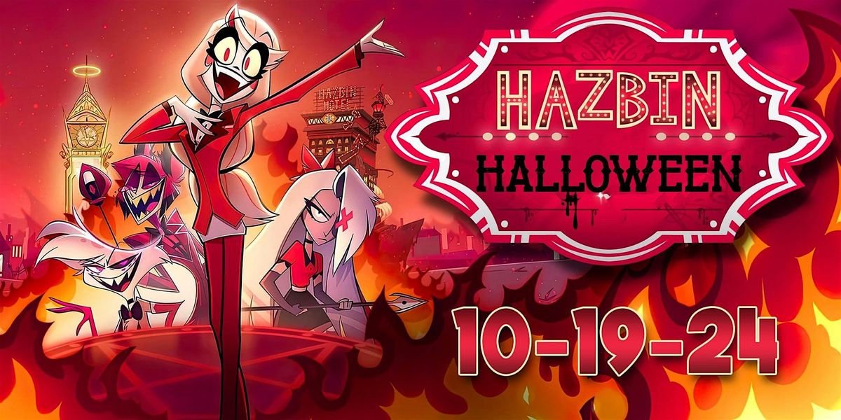 IT'S A HAZBIN HOTEL HALLOWEEN RAVE!