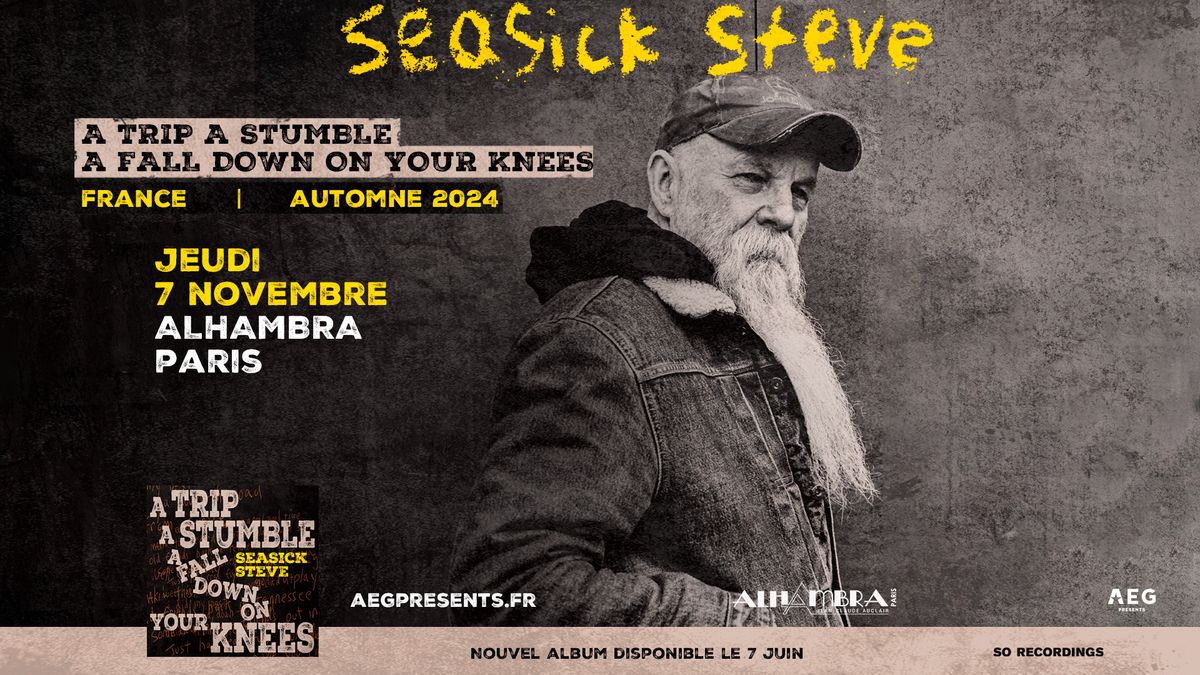 Seasick Steve \u2022 Alhambra, Paris \u2022 7 novembre 2024