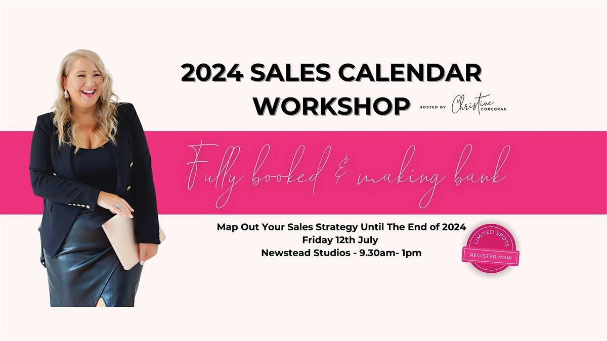 2024 Sales Calendar Workshop