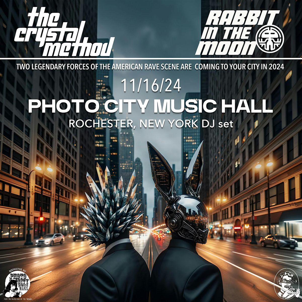 The Crystal Method & Rabbit in the Moon - Rochester, NY