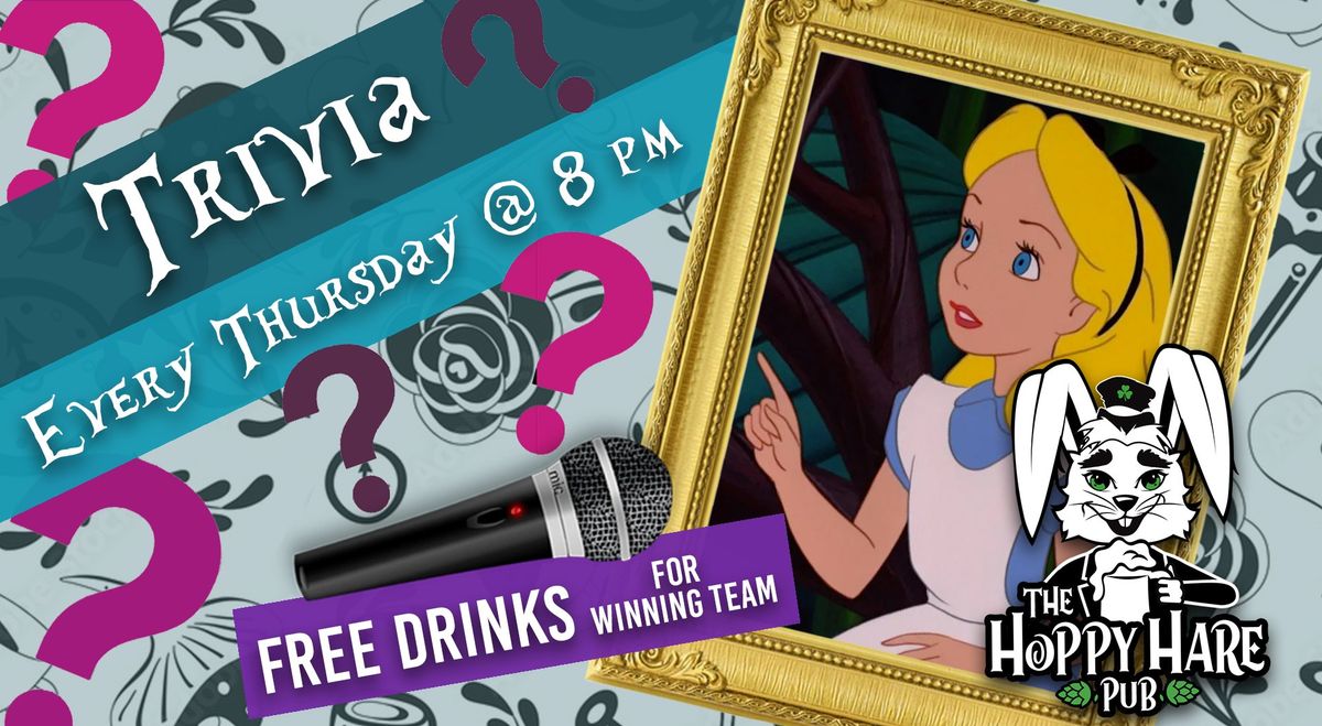 Trivia Thursday at The Hoppy Hare Pub