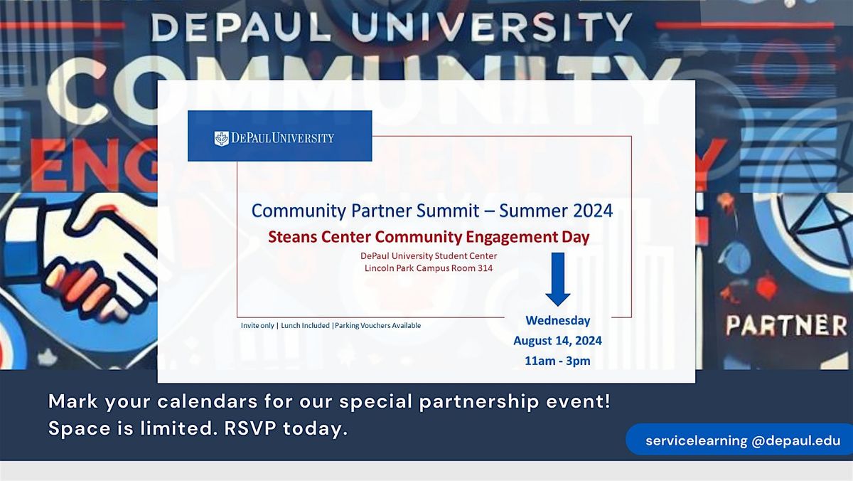 DePaul University's Steans Center Community Engagement Day