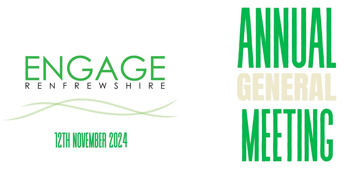 Engage Renfrewshire AGM