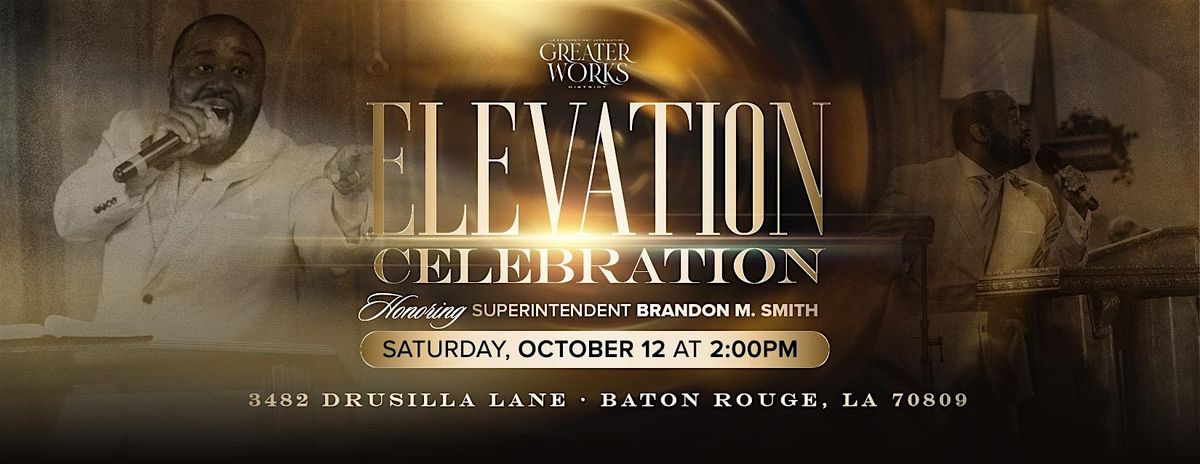 Elevation Celebration for Superintendent Brandon Smith