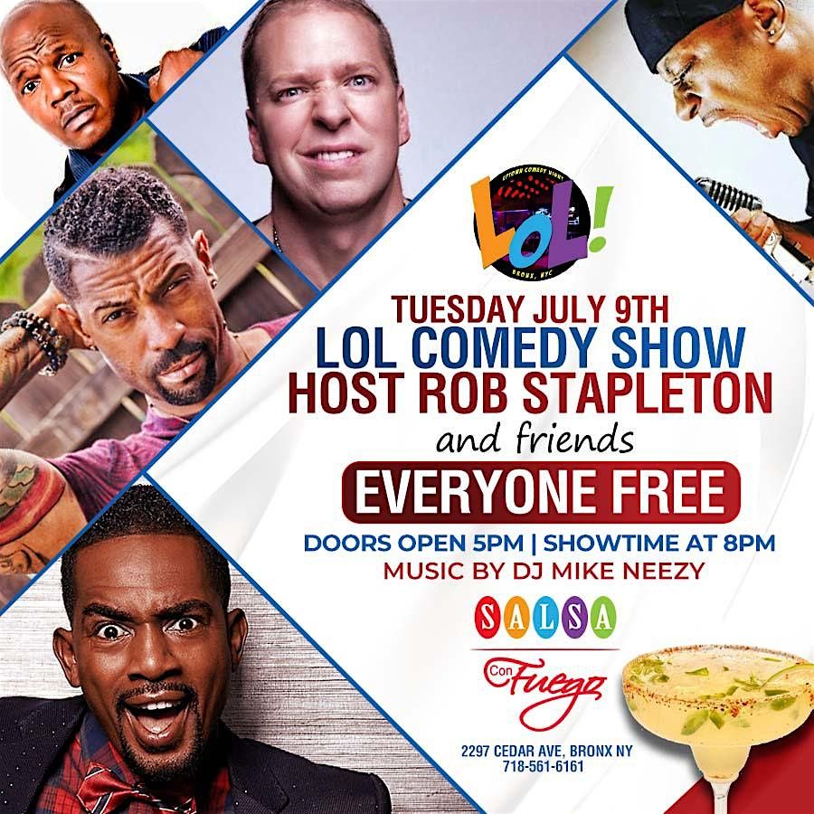 Free LOL Comedy Show Rob Stapleton and Friends