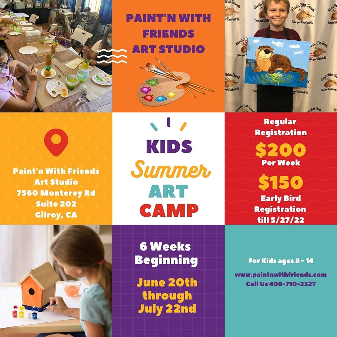 Week 4- Kids Summer Art Camp