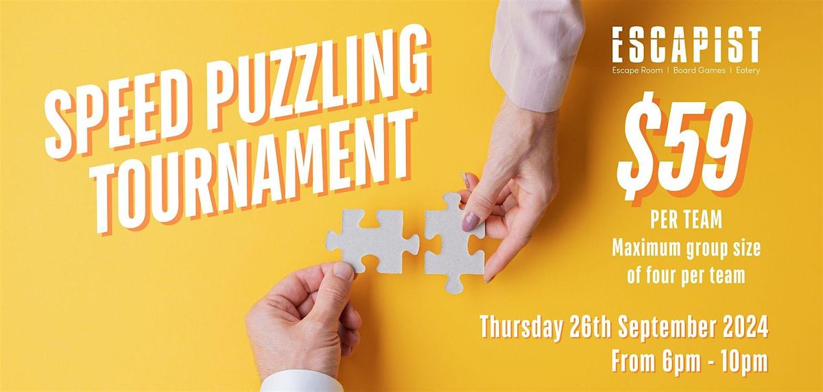 Speed Puzzling Tournament