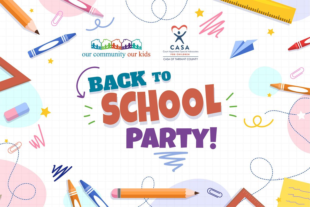 OCOK and CASA Back-to-School Party 2024