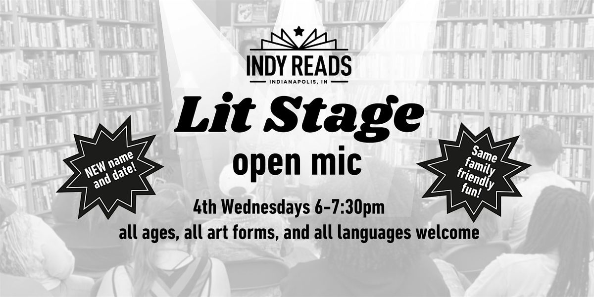 Indy Reads Lit Stage Open Mic