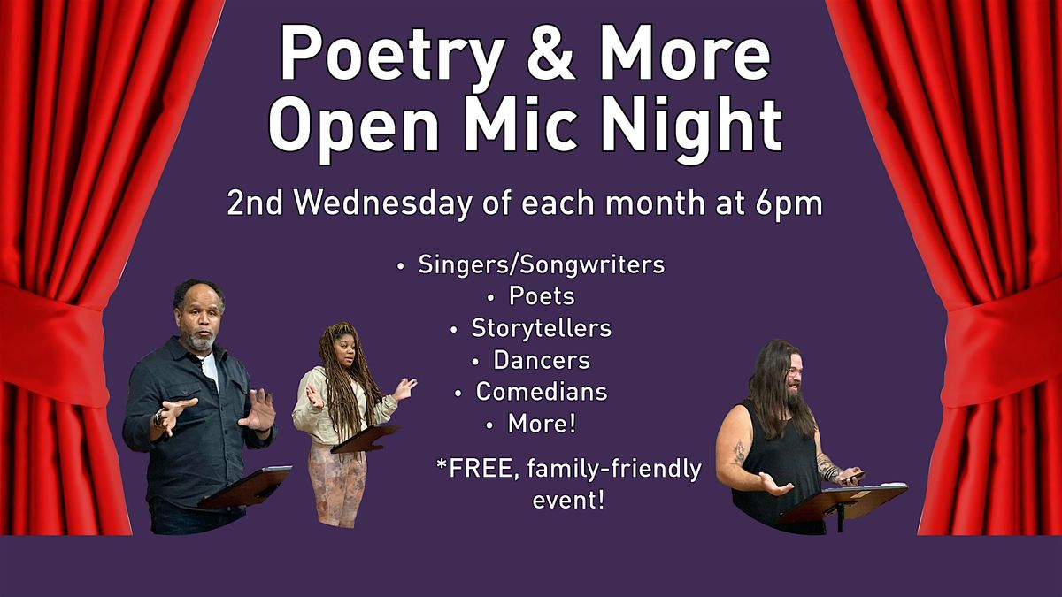 Poetry & More Open Mic Night