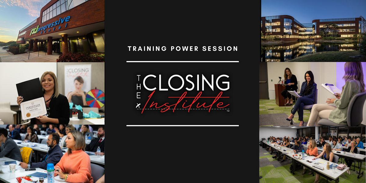 The Closing Institute Power Session: July 2024