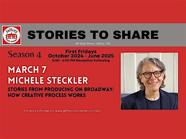 STORIES TO SHARE: Michele Steckler