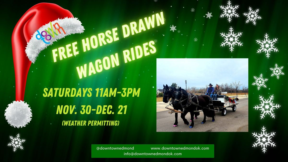 Horse Drawn Wagon Rides