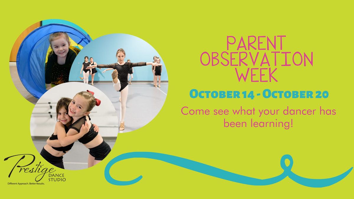 Parent Observation Week