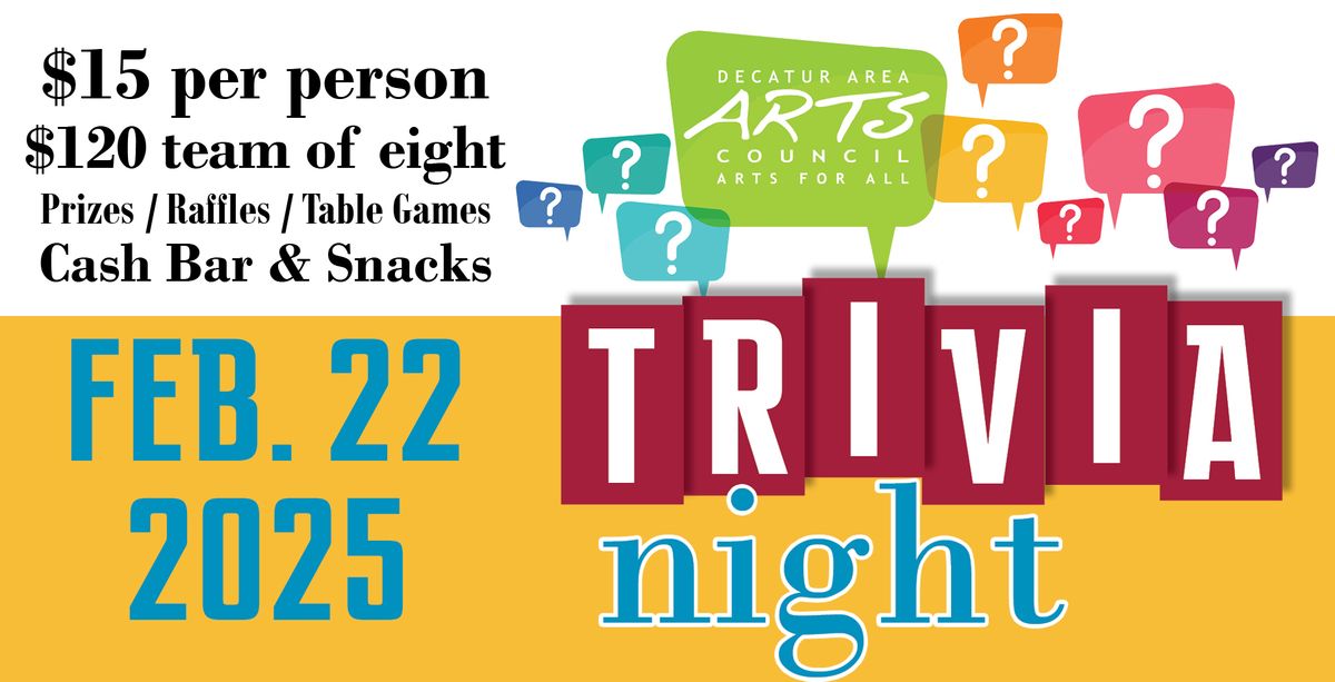 DAAC Trivia Night Fundraiser!