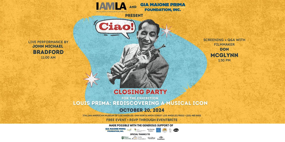 Louis Prima Party